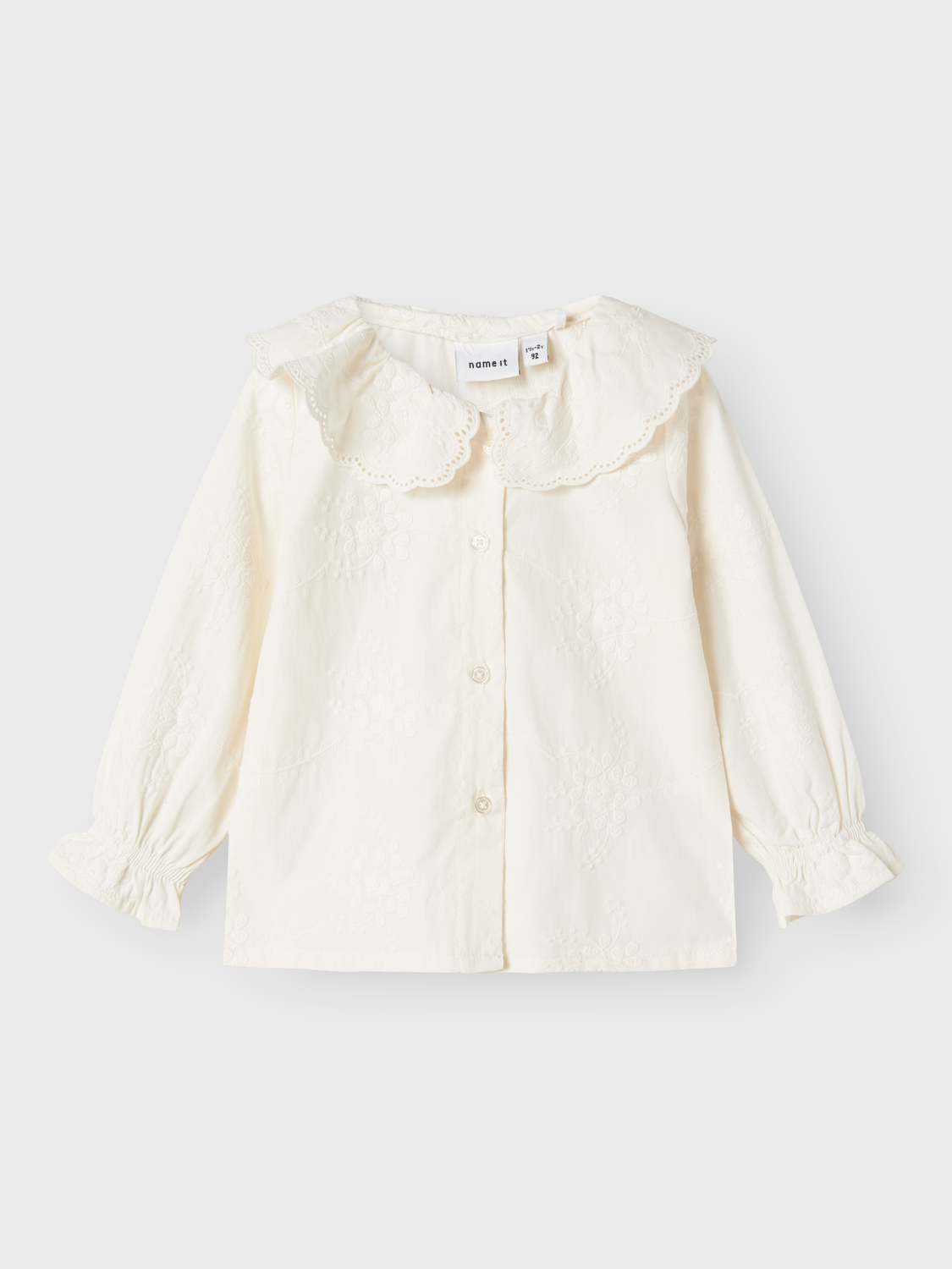 13247359 CAMICIA RICAMATA NEONATA NAME IT