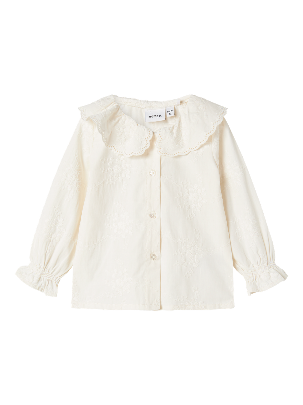 13247359 CAMICIA RICAMATA NEONATA NAME IT