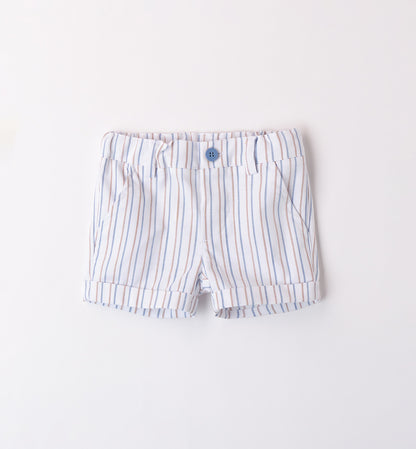 3B620 PANTALONE TESSUTO NAVETTA CORTO NEONATO