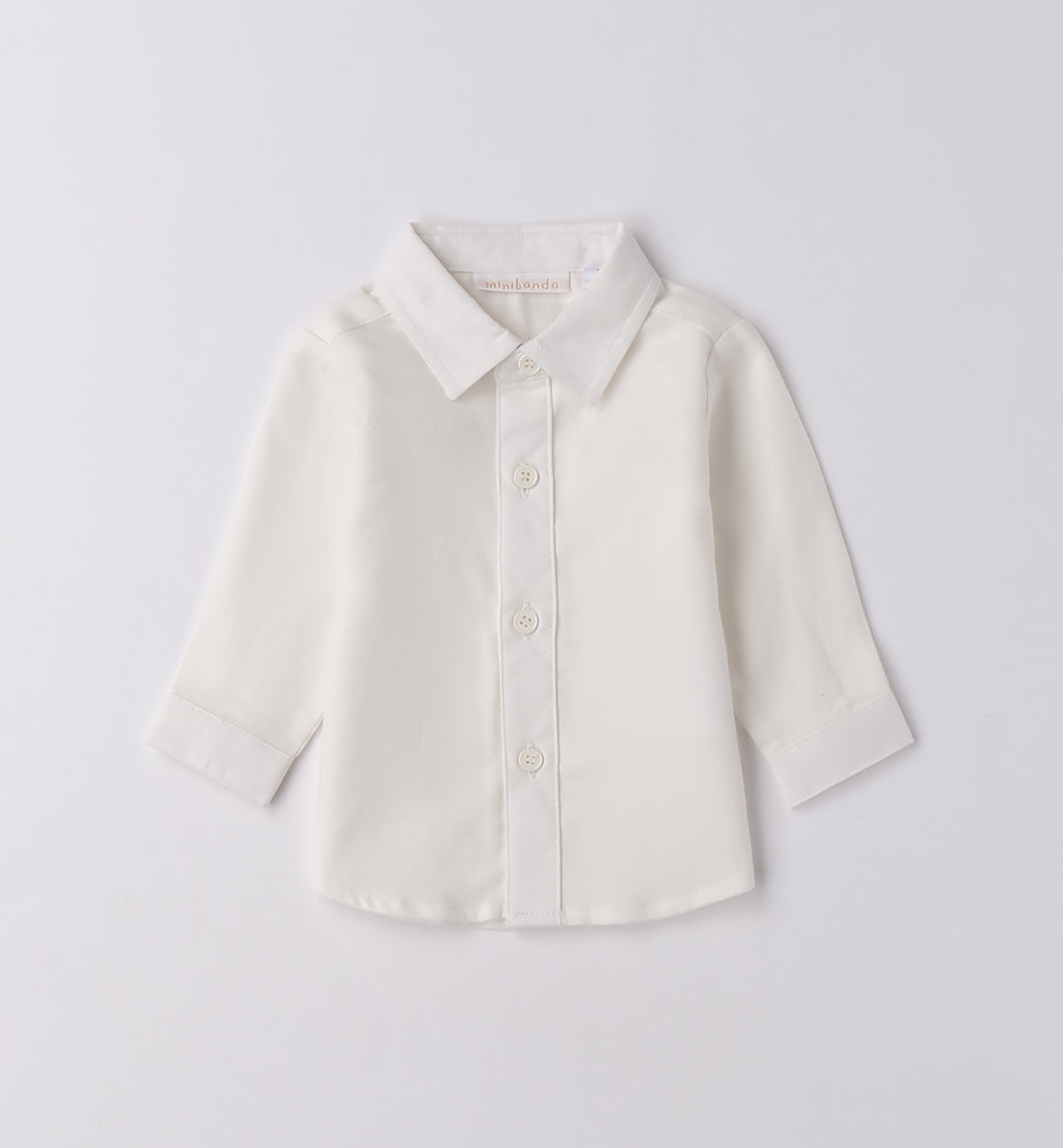 3F600 CAMICIA ML COTONE NEONATO SARABANDA
