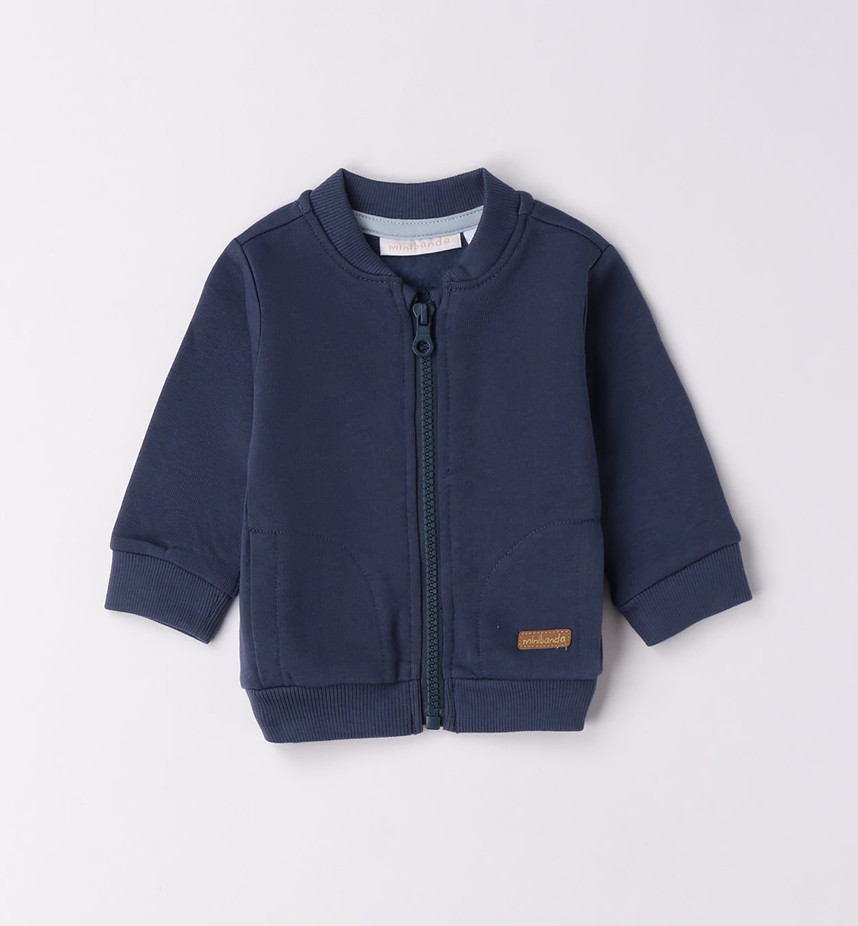 3F609 FELPA APERTA ML CON ZIP O CON BOTTONI NEONATO SARABANDA