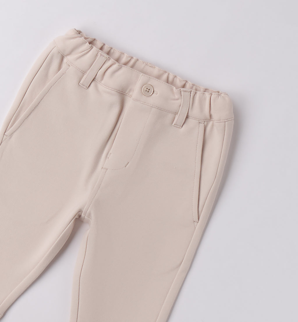 3F620 PANTALONE MAGLIA TAGLIATA LUNGO NEONATO SARABANDA