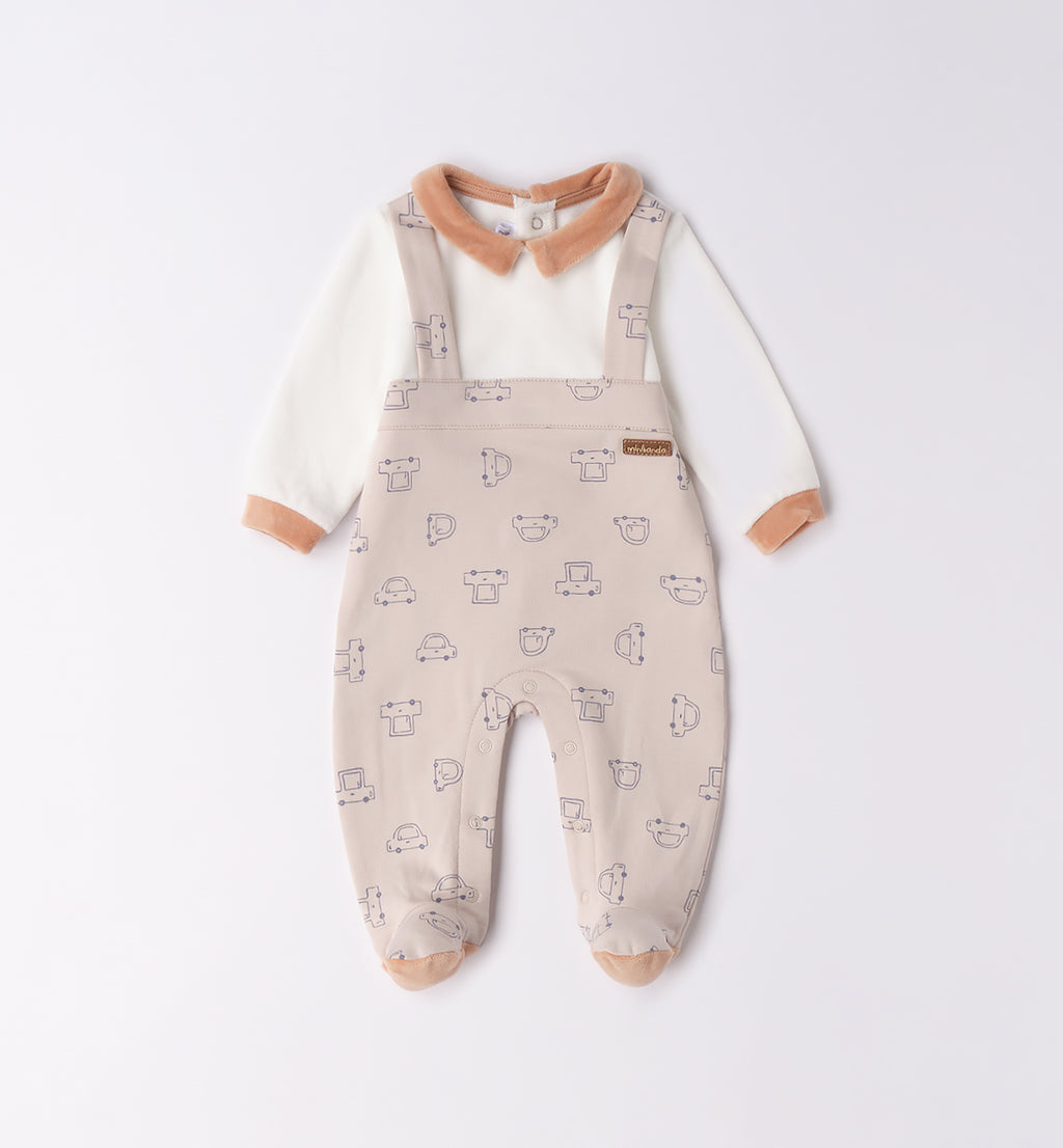 3F648 TUTINA INTERA CON PIEDE NEONATO SARABANDA