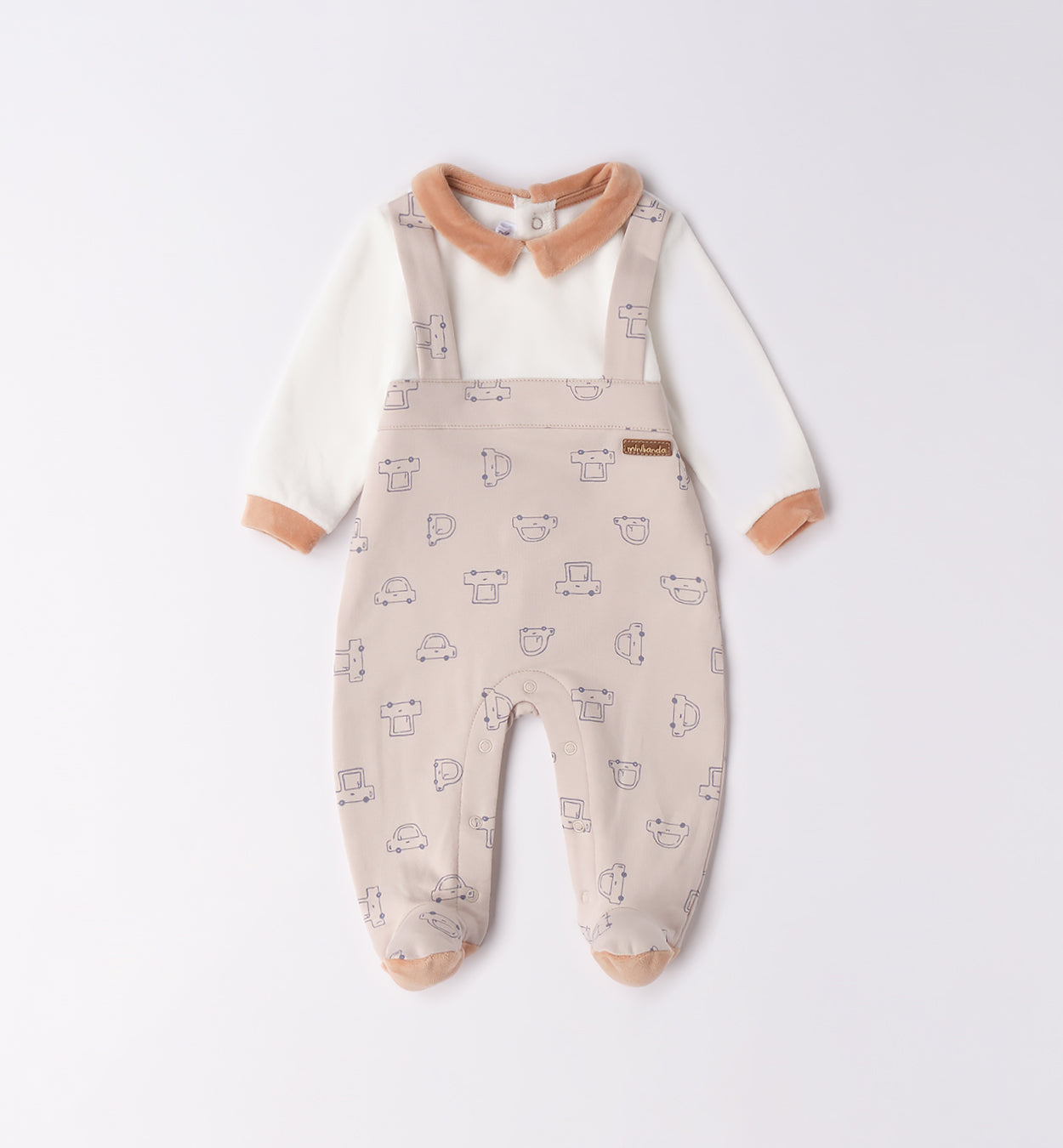 3F648 TUTINA INTERA CON PIEDE NEONATO SARABANDA