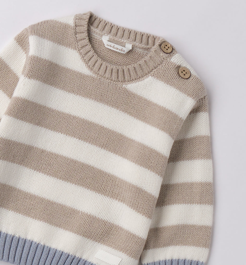 3F659 MAGLIONE RIGA NEONATO SARABANDA