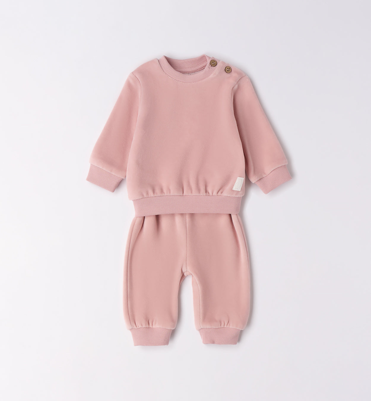 3F677 TUTA JOGGING DUE PEZZI CINIGLIA NEONATA SARABANDA