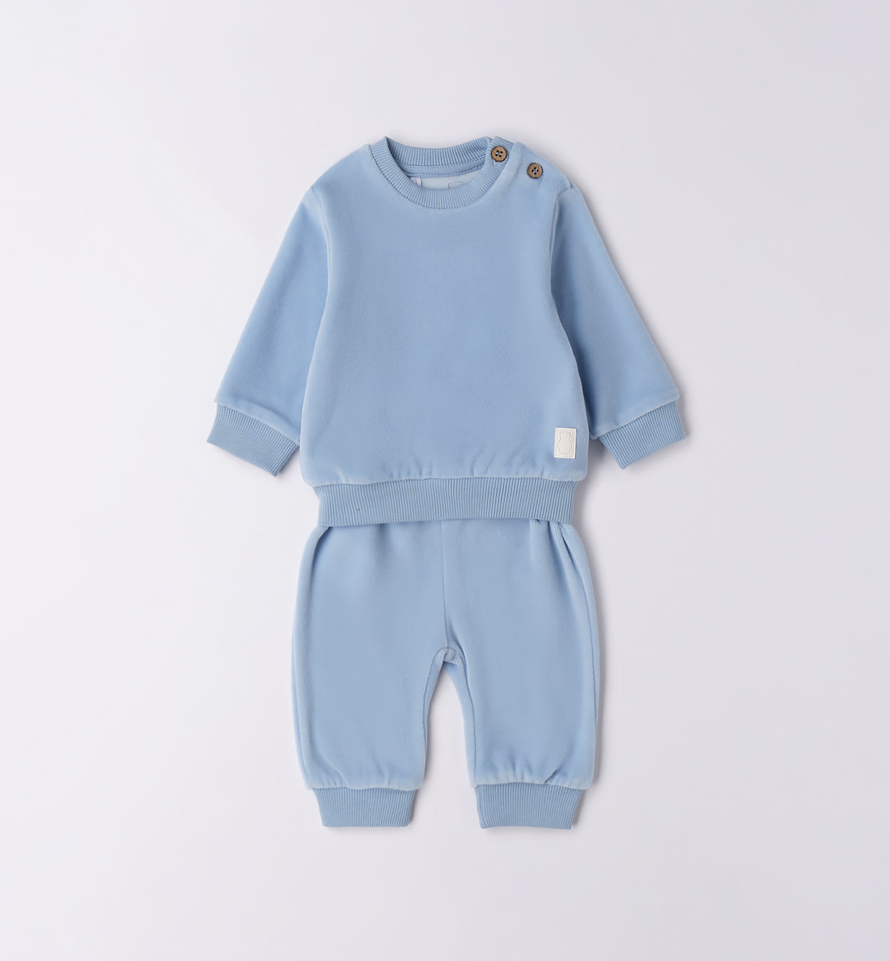 3F677 TUTA JOGGING DUE PEZZI CINIGLIA NEONATO SARABANDA