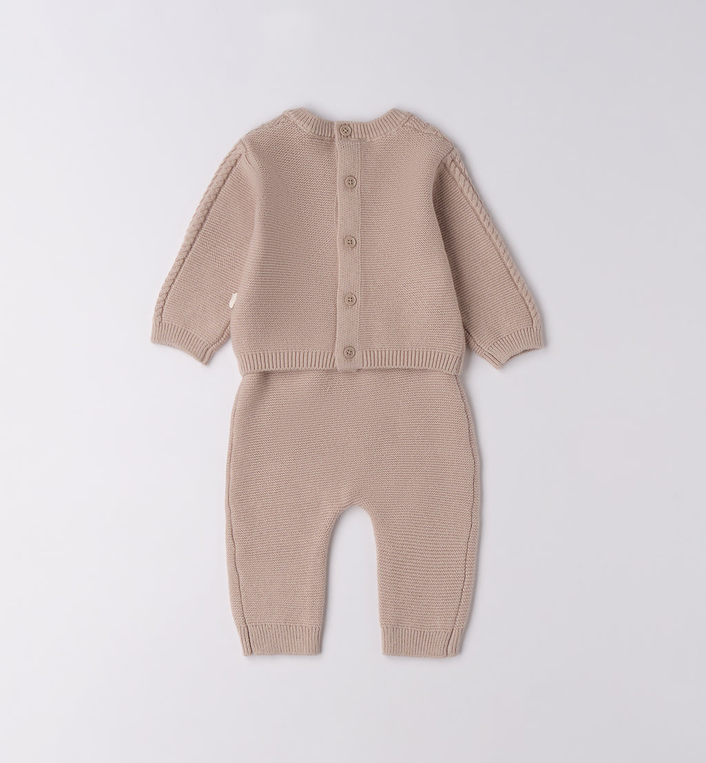 3F691 COMPLETO ML TRICOT NEONATO SARABANDA