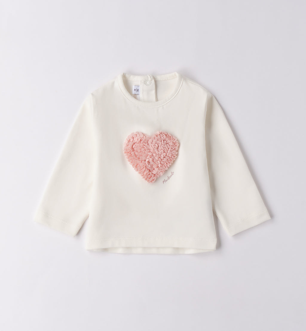 3F711 GIROCOLLO ML CUORE IN RILIEVO NEONATA SARABANDA