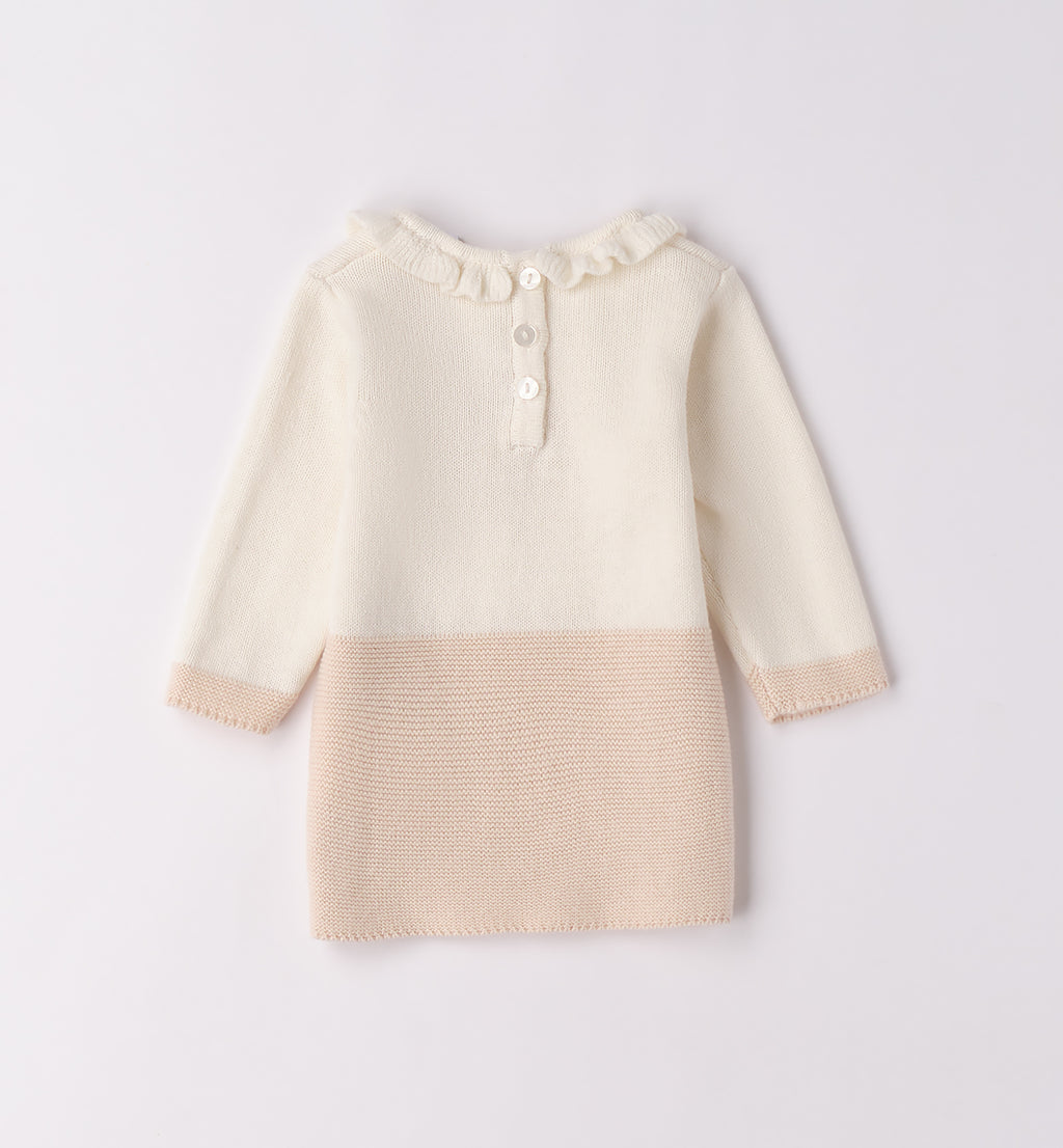 3F720 ABITO TRICOT CON MANICA NEONATA SARABANDA