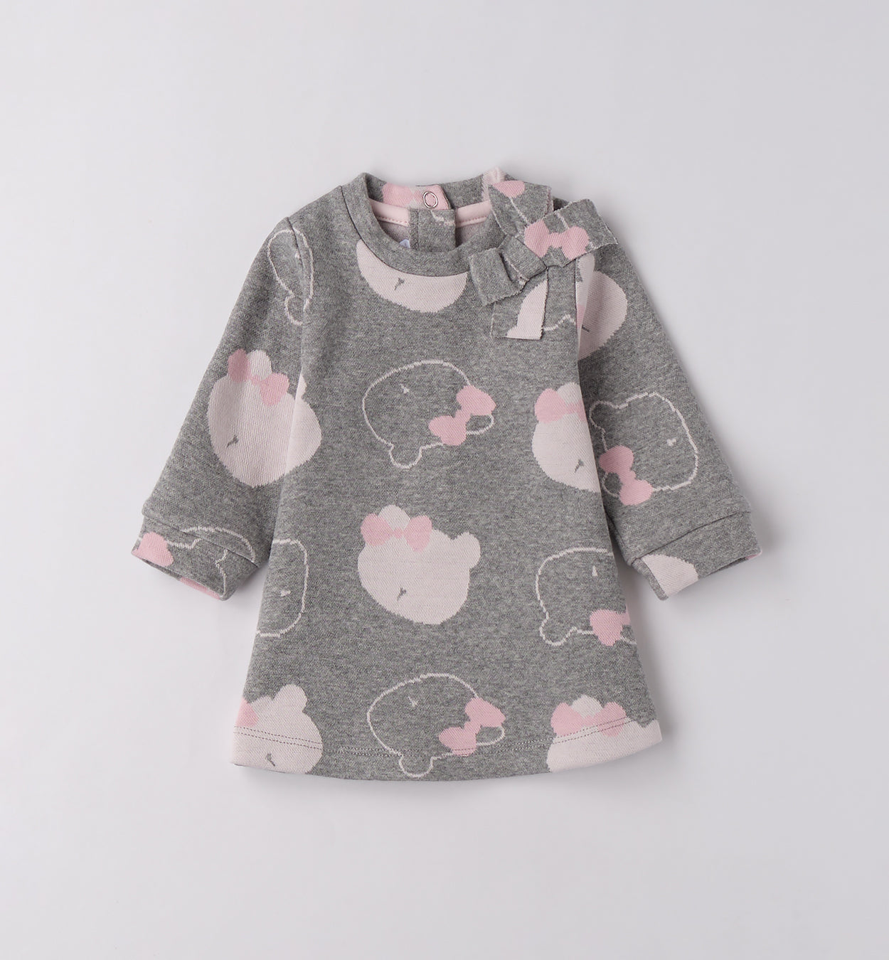 3F726 ABITO MAGLIA TAGLIATA CON MANICA NEONATA SARABANDA