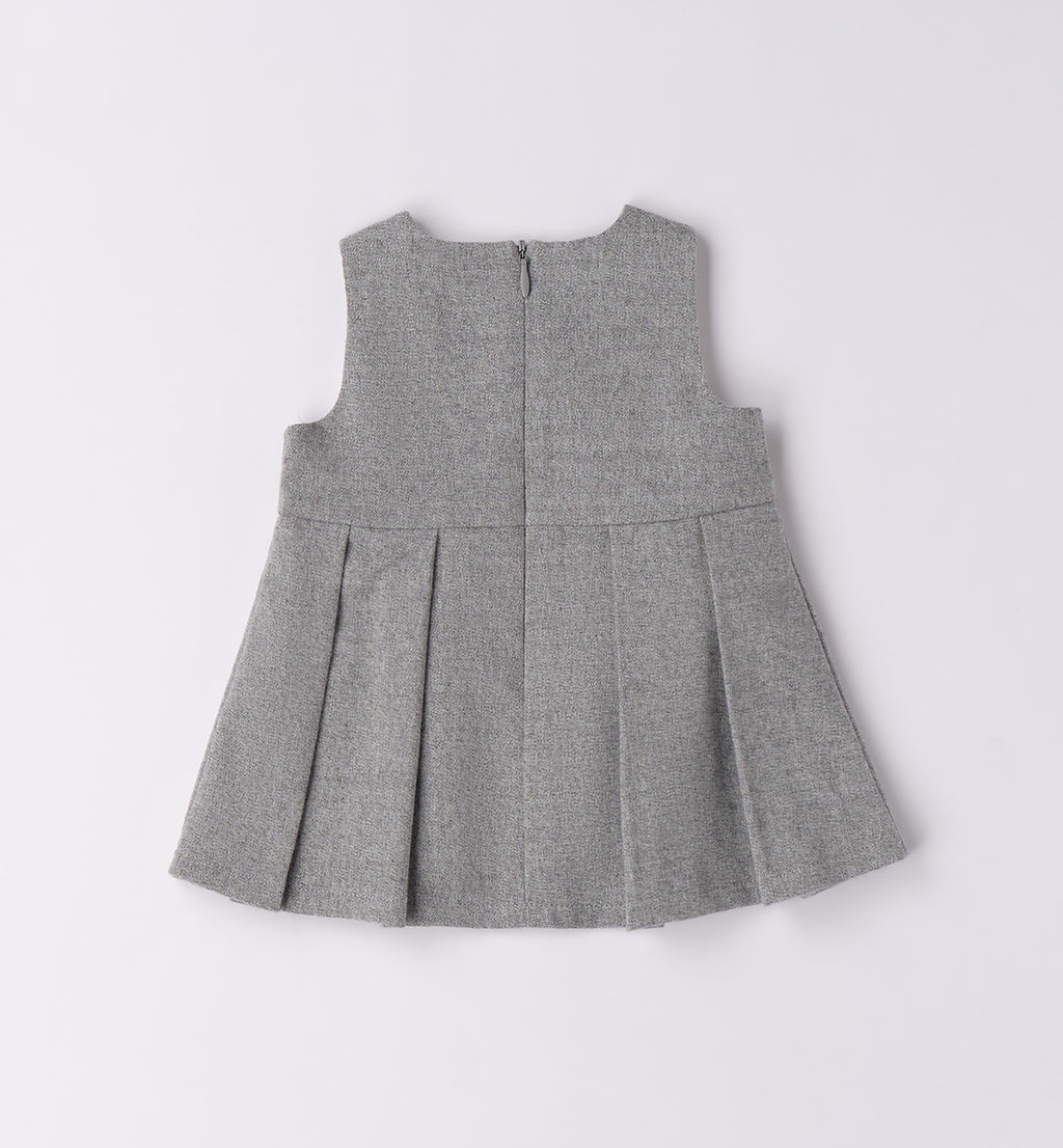 3F728 ABITO TESSUTO NAVETTA SENZA MANICA NEONATA SARABANDA