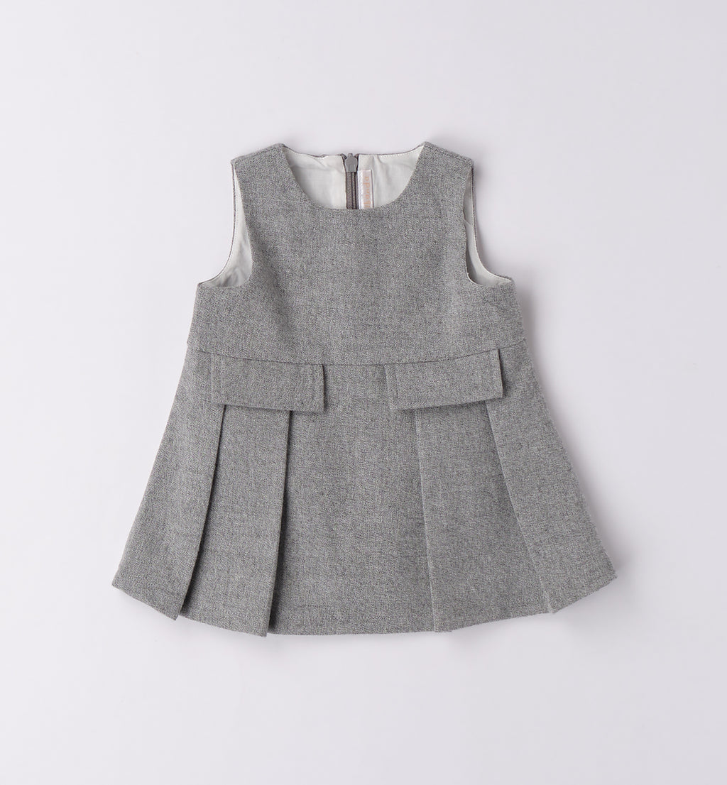 3F728 ABITO TESSUTO NAVETTA SENZA MANICA NEONATA SARABANDA