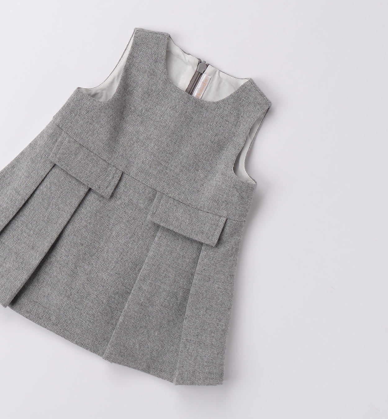 3F728 ABITO TESSUTO NAVETTA SENZA MANICA NEONATA SARABANDA