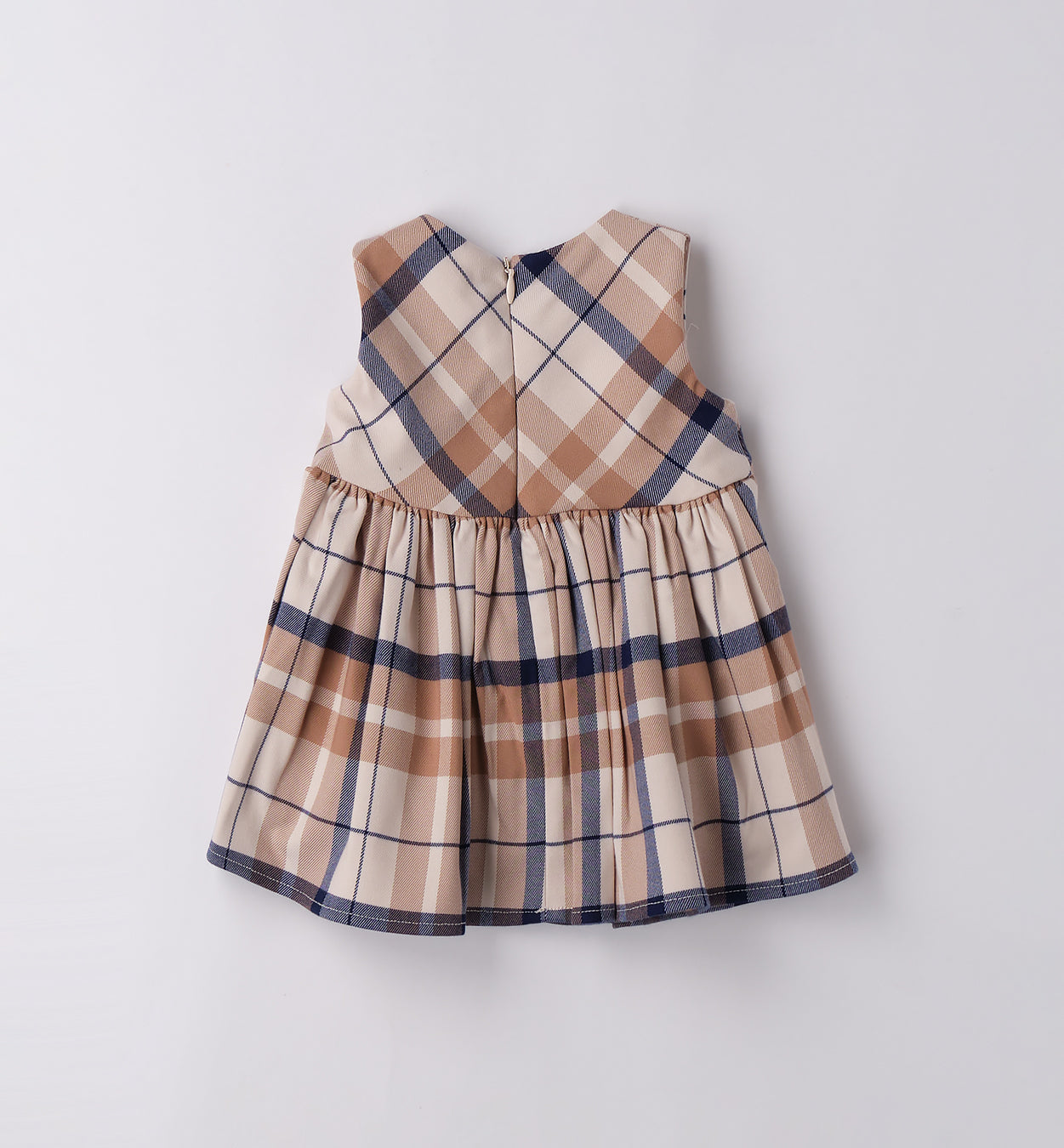 3F733 ABITO TESSUTO NAVETTA SENZA MANICA NEONATA SARABANDA