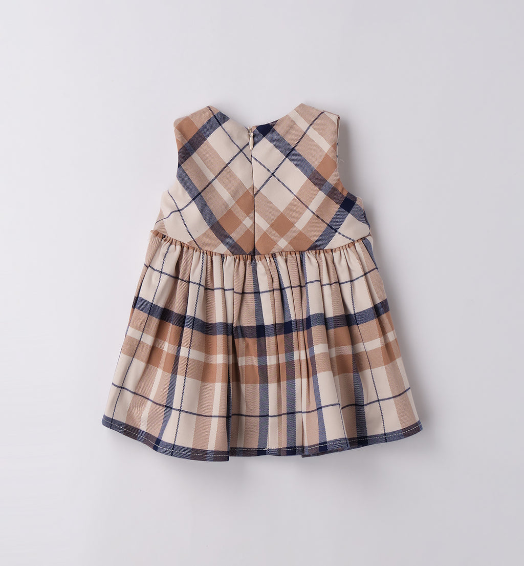 3F733 ABITO TESSUTO NAVETTA SENZA MANICA NEONATA SARABANDA