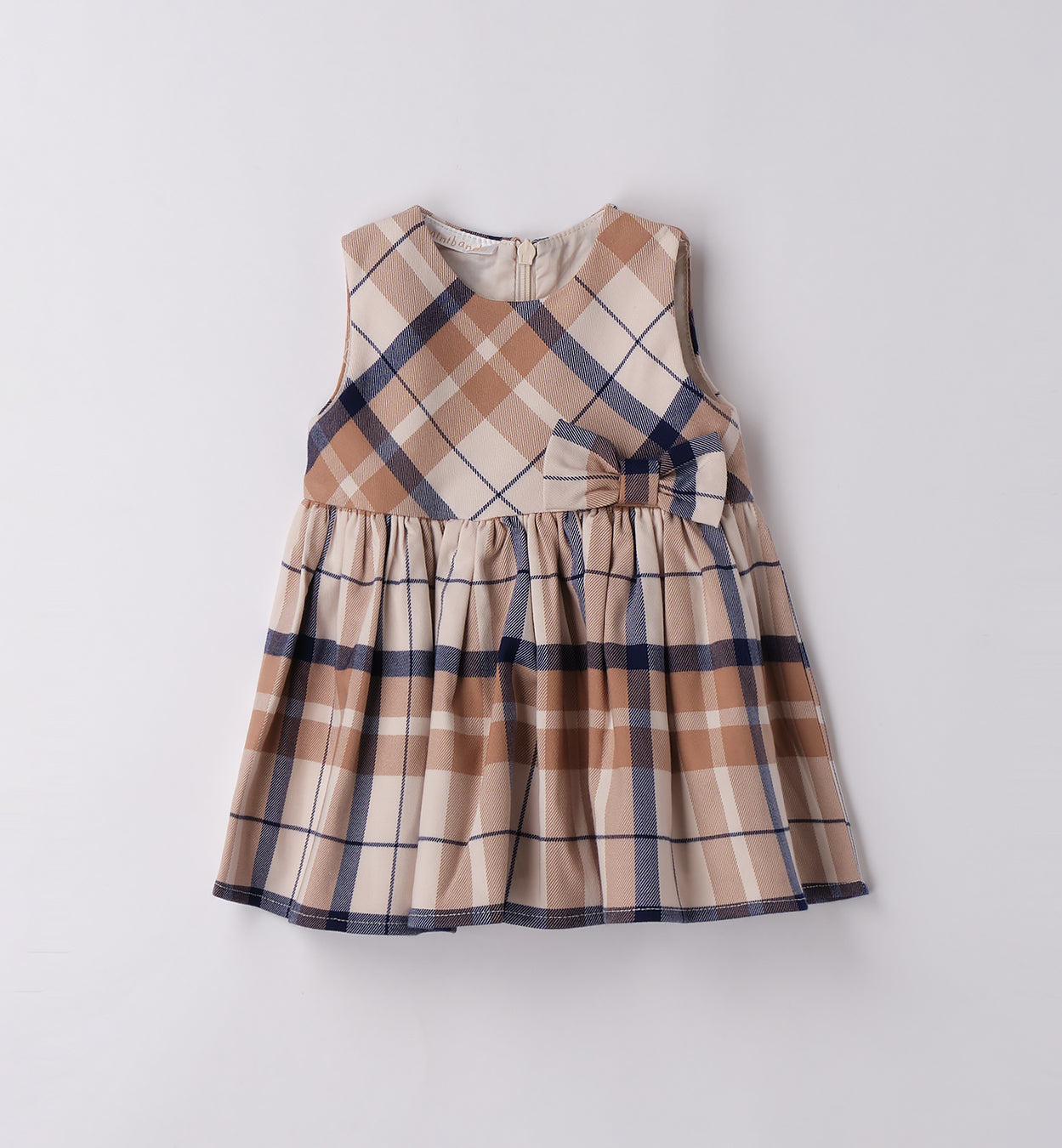 3F733 ABITO TESSUTO NAVETTA SENZA MANICA NEONATA SARABANDA