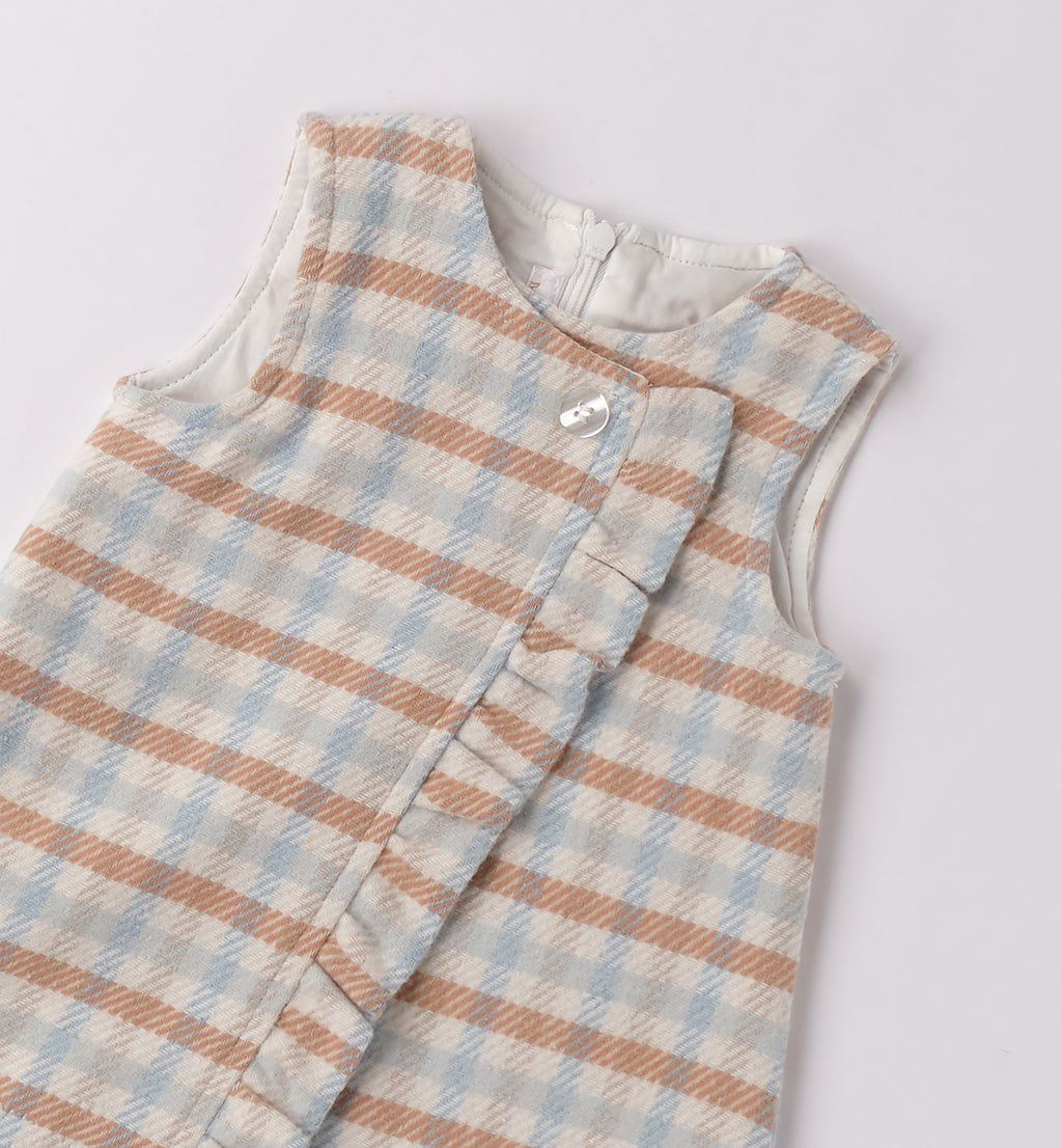 3F734 ABITO MAGLIA TAGLIATA SENZA MANICA NEONATA SARABANDA