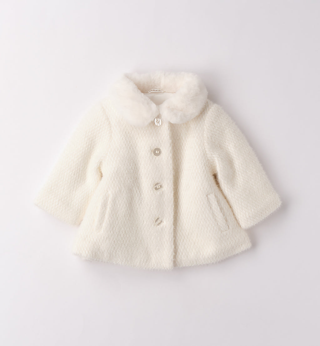 3F736 CAPPOTTI-GIUB. NAVETTA ECO-PELLE PELLIC. NEONATA SARABANDA