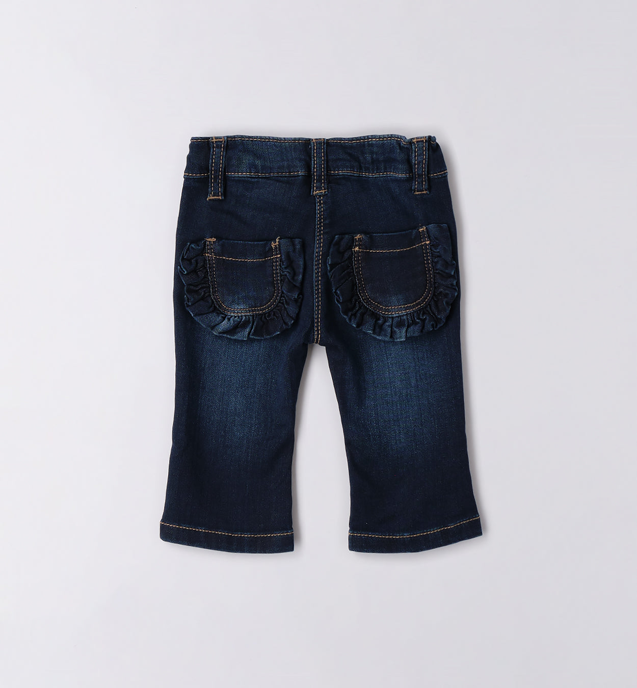 3F740 PANTALONE DENIM LUNGO NEONATA SARABANDA