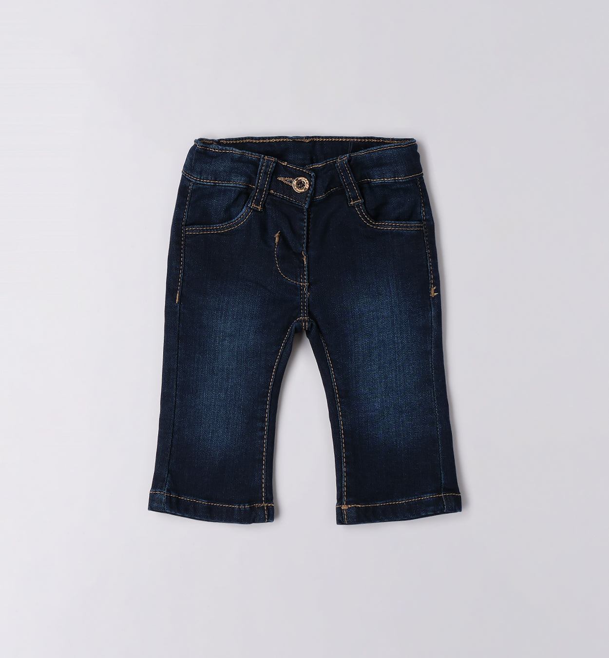 3F740 PANTALONE DENIM LUNGO NEONATA SARABANDA