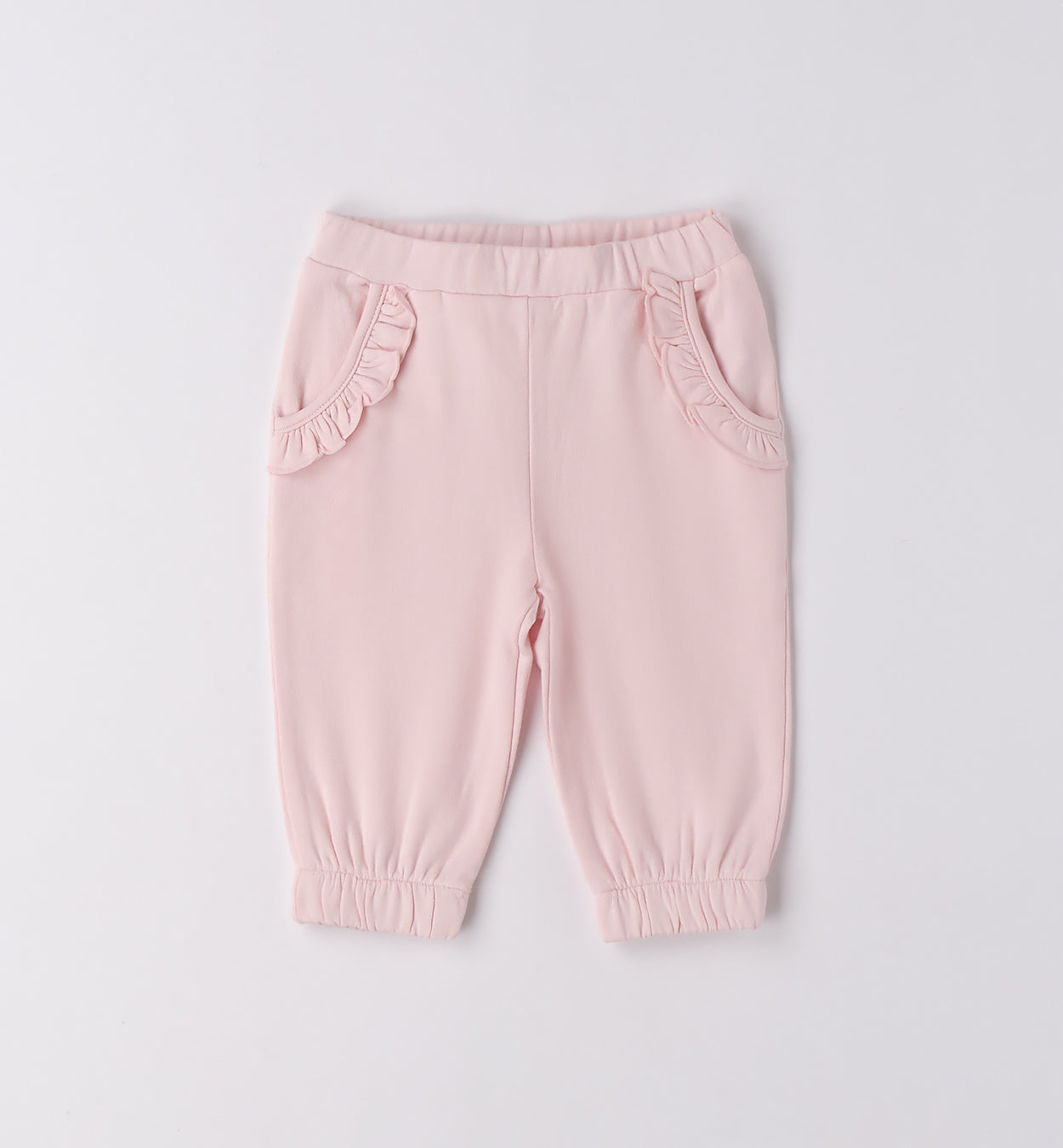 3F741 PANTALONE MAGLIA TAGLIATA LUNGO NEONATA SARABANDA