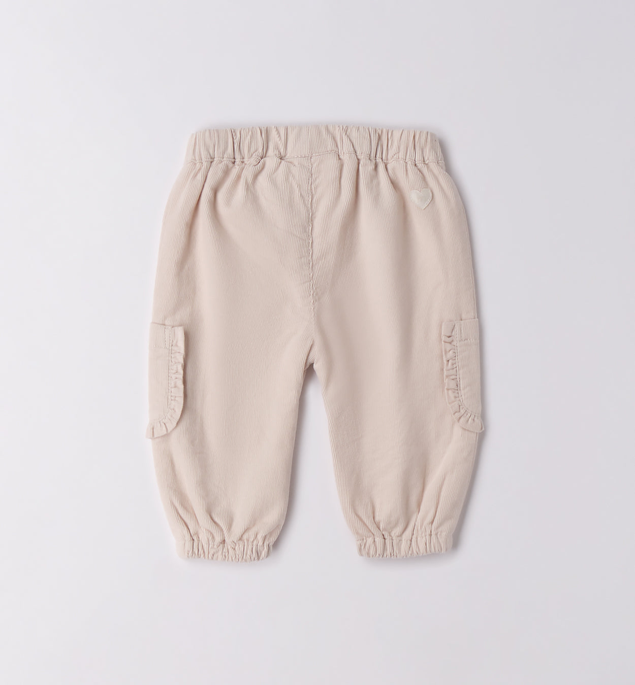 3F742 PANTALONE TESSUTO NAVETTA LUNGO NEONATA SARABANDA