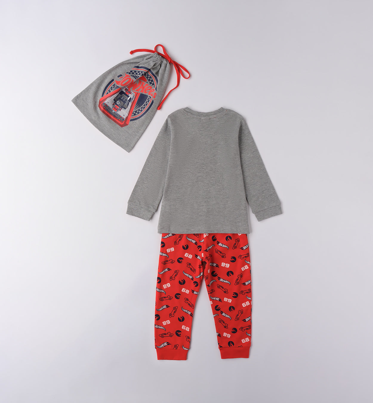 4F389 PIGIAMA DUE PEZZI ML NATALE BAMBINO IDO