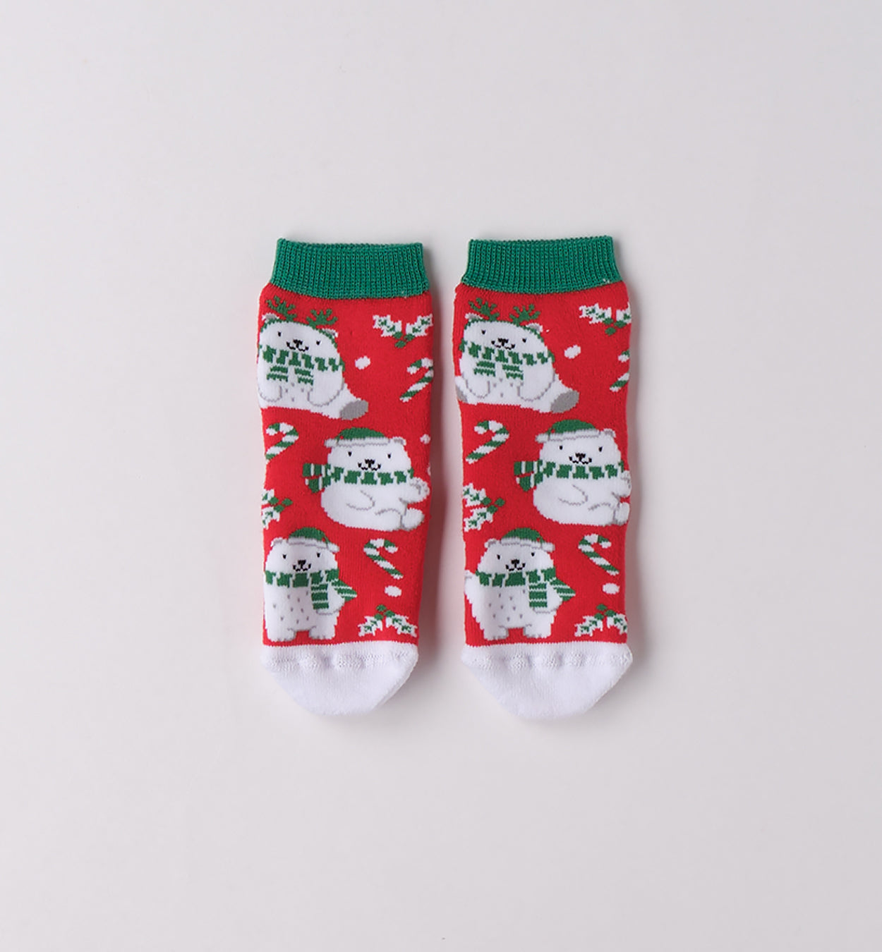 4F944 CALZINI ANTISCIVOLO NATALE IDO