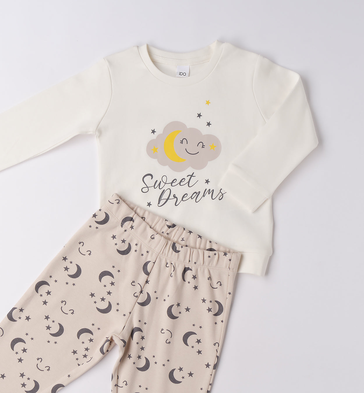 4F948 PIGIAMA DUE PEZZI ML BAMBINA IDO