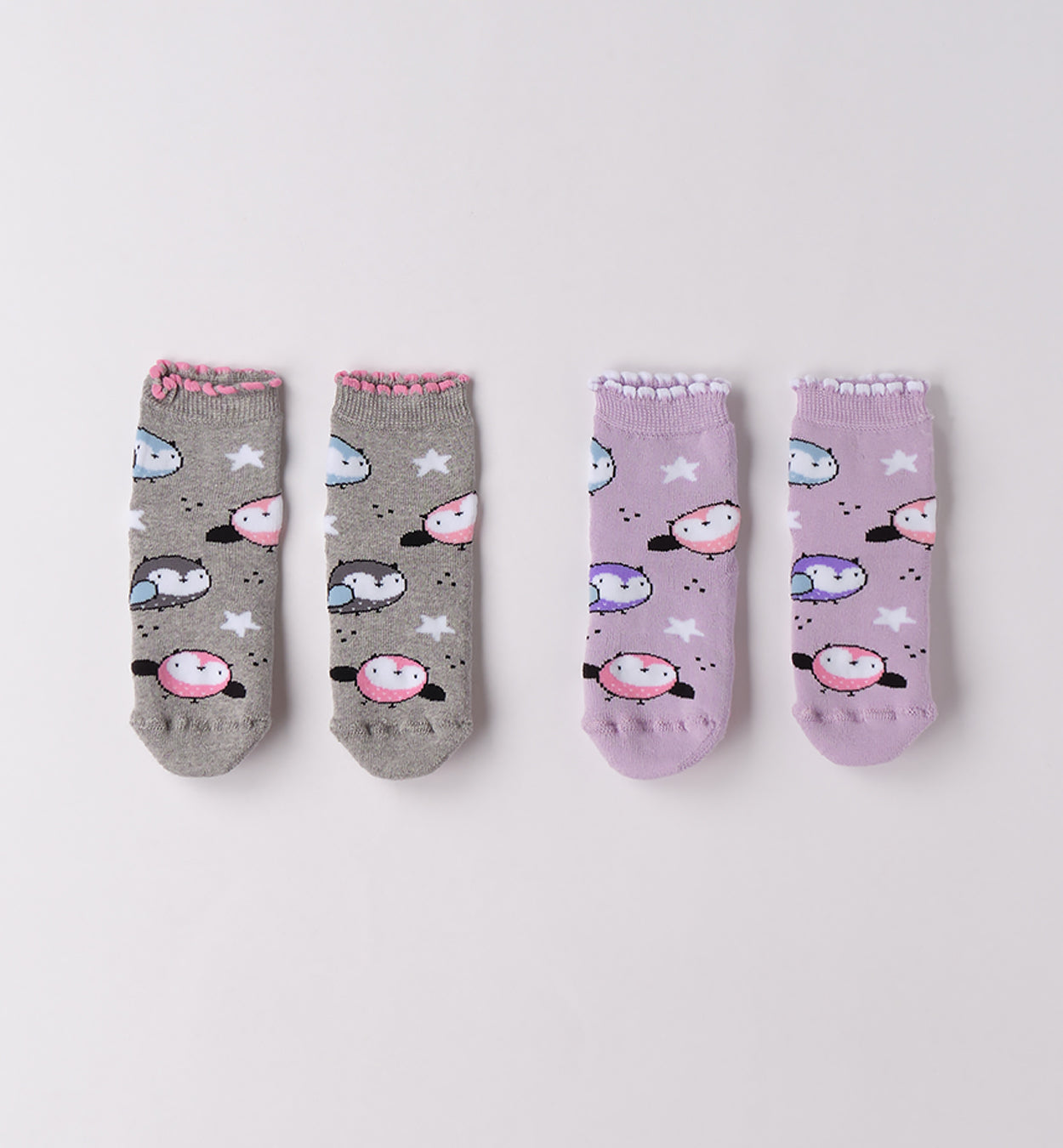 4F972 CALZINI ANTISCIVOLO NEONATA