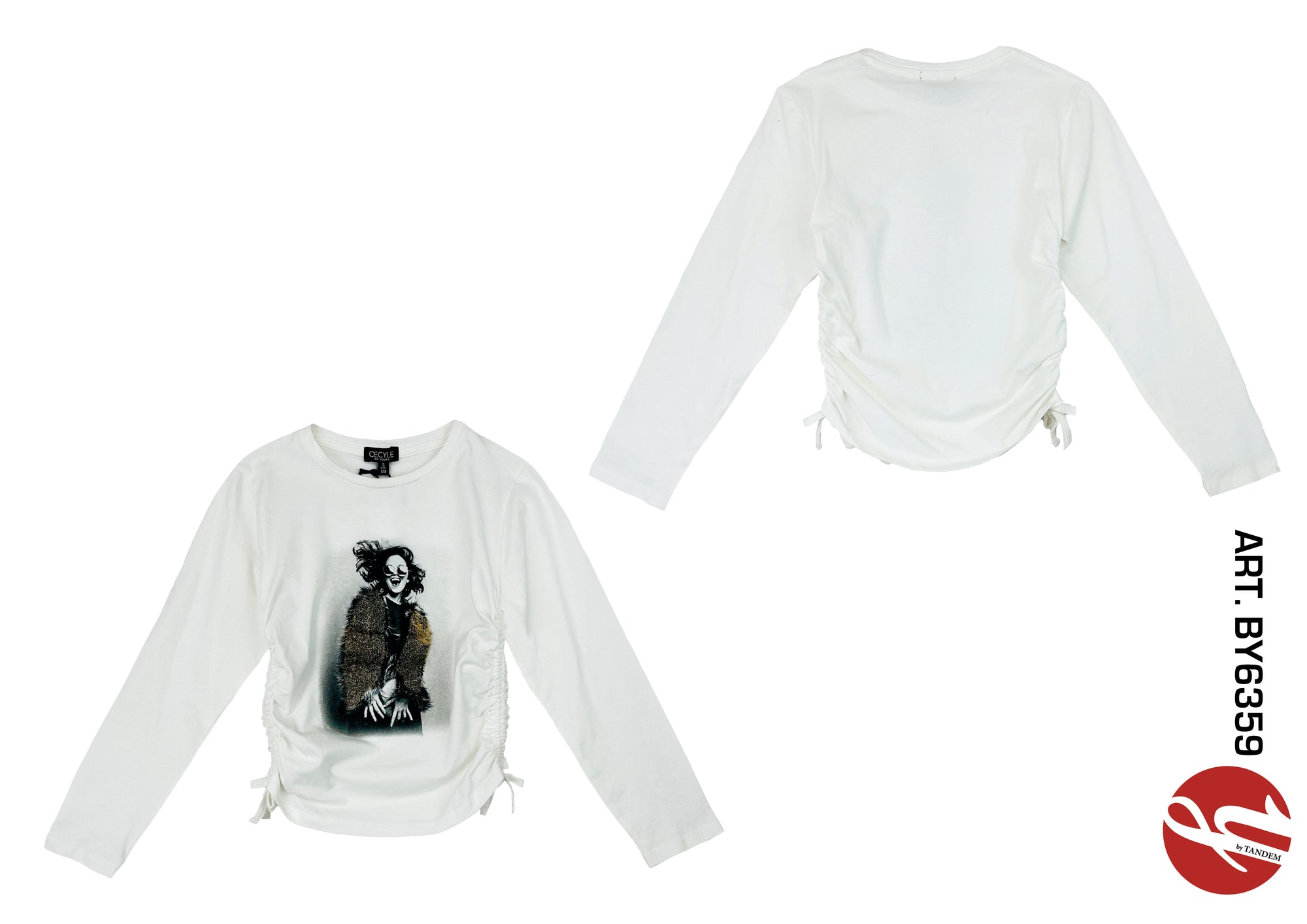 BY6359 T-SHIRT RAGAZZA YOURS