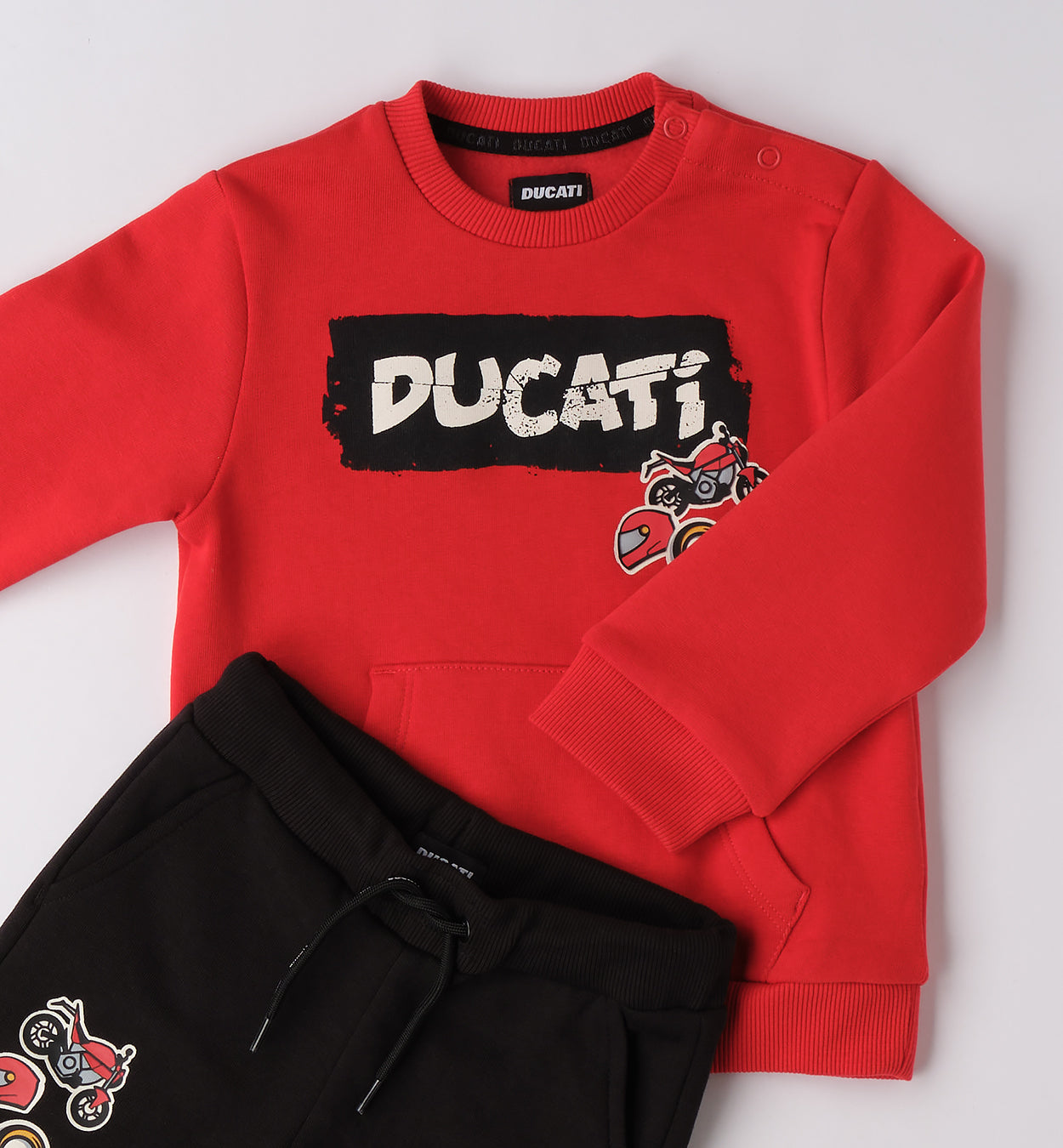 GF603 TUTA JOGGING DUE PEZZI BAMBINO DUCATI