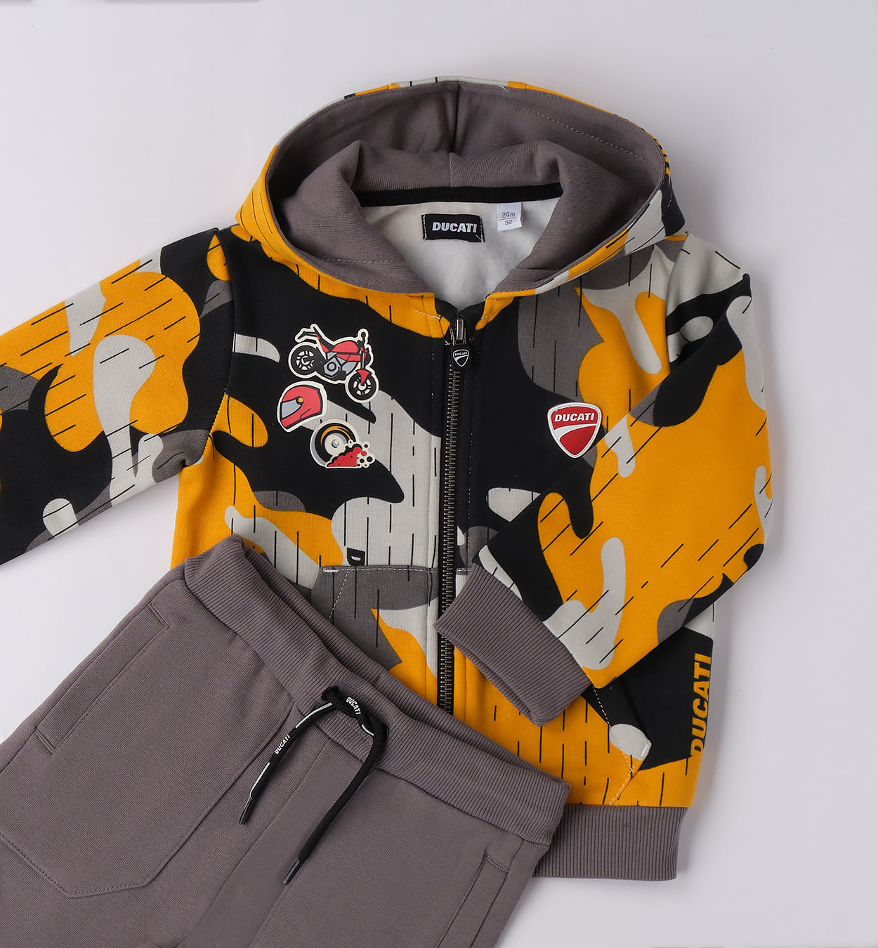 GF604 TUTA JOGGING DUE PEZZI BAMBINO DUCATI