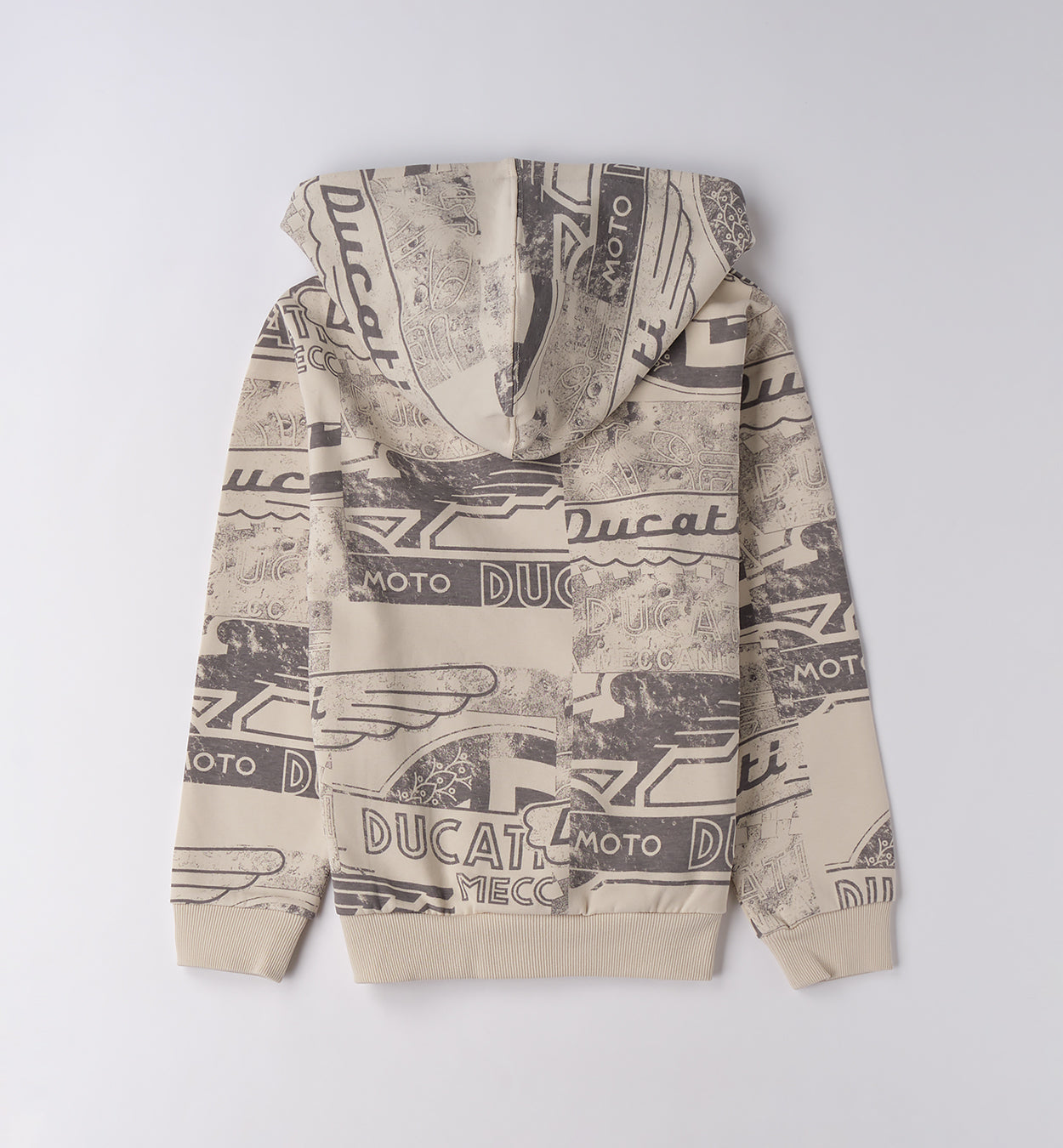 GF621 FELPA CHIUSA CON O SENZA CAPPUCCIO RAGAZZO DUCATI