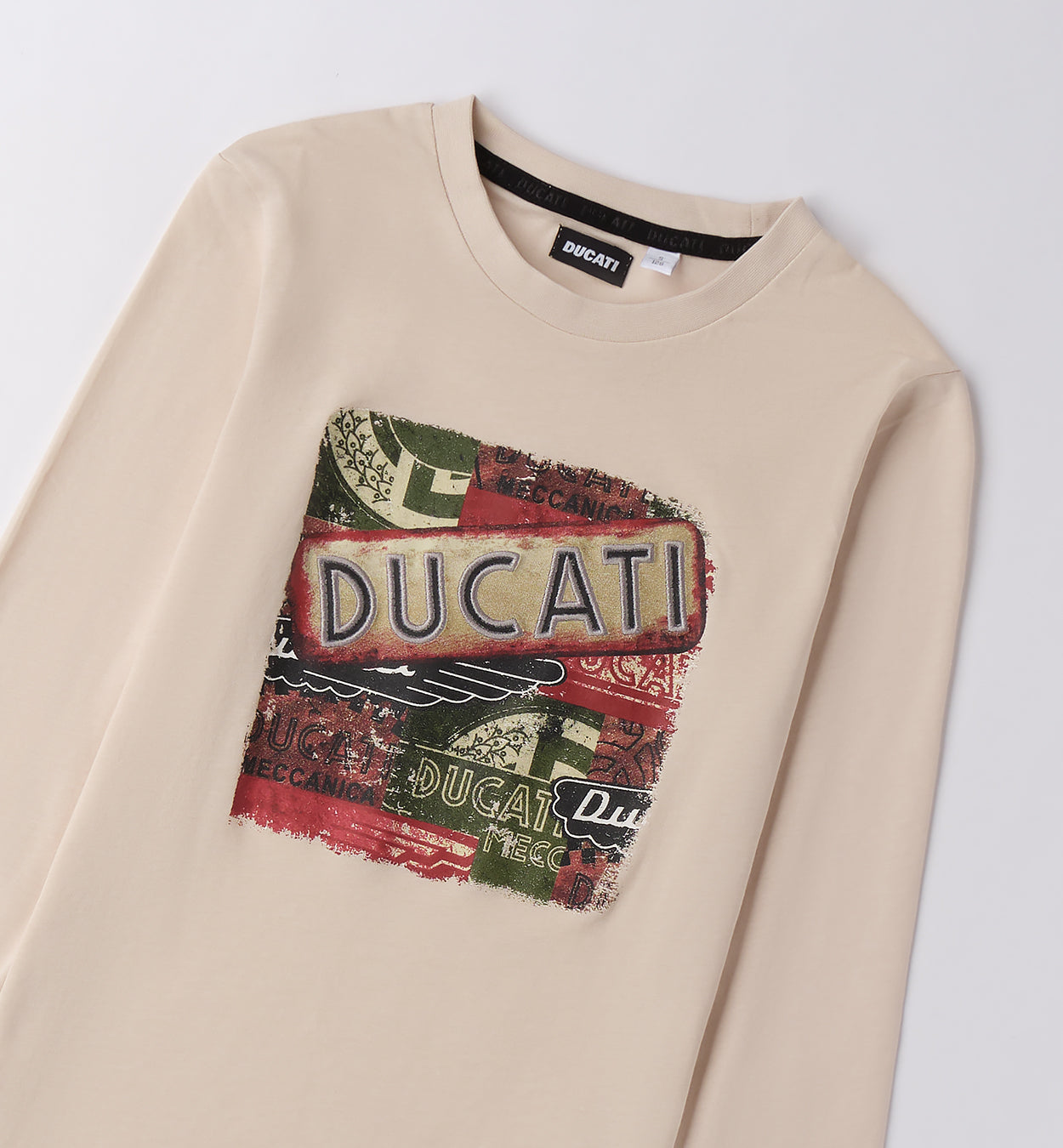 GF624 GIROCOLLO ML RAGAZZO DUCATI