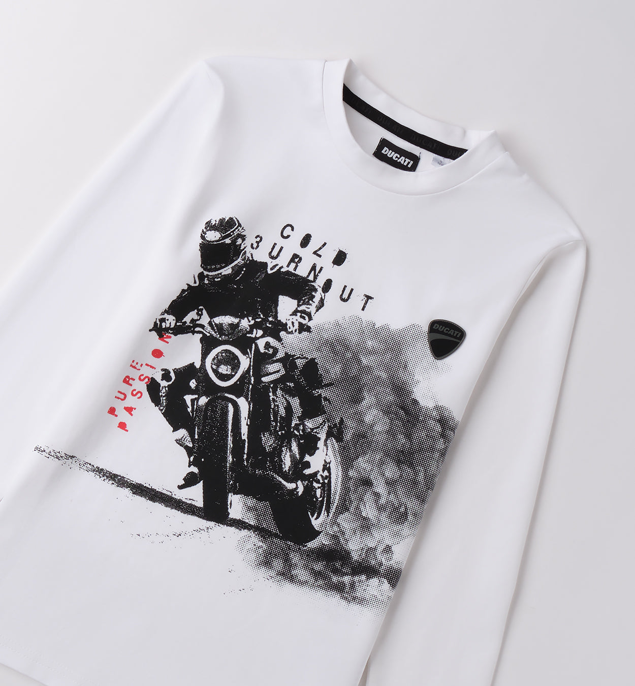 GF631 GIROCOLLO ML RAGAZZO DUCATI